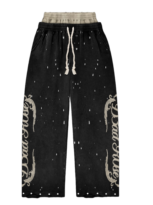 D3AD R0SE Midnight Bloom Sweatpants  - Limited pre-order